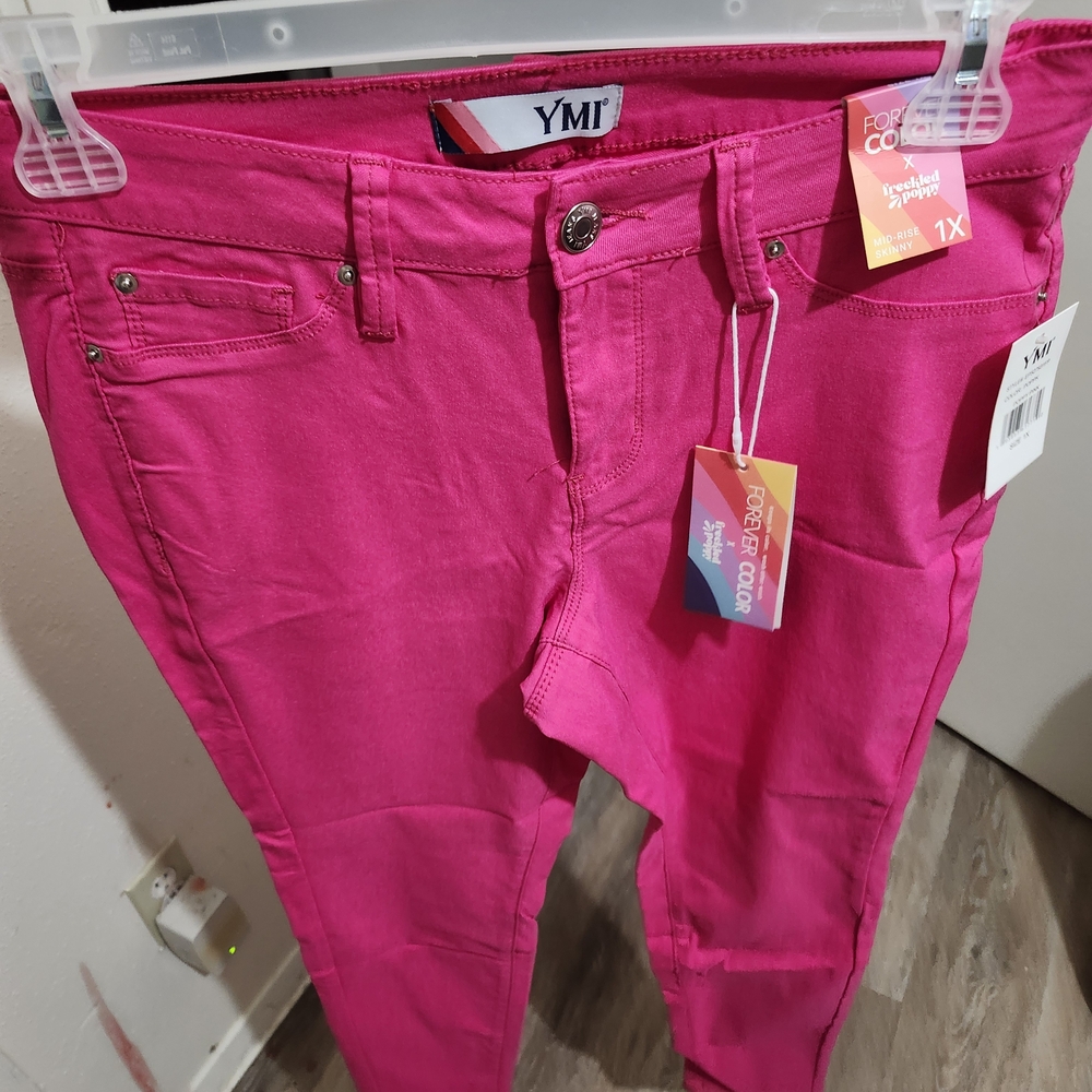 YMI Women's Pink Jeans